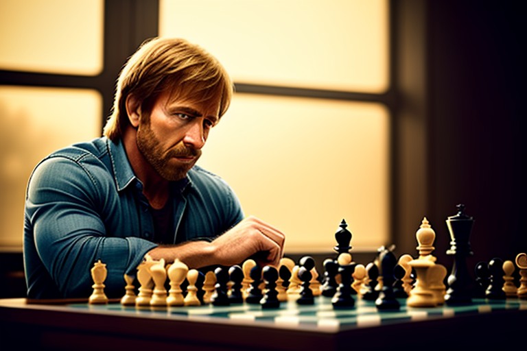Chuck Norris gra w szachy