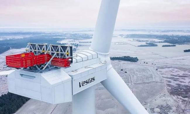Najpotężniejsza turbina wiatrowa w Europie wygenerowała rekordową ilość energii elektrycznej w ciągu doby фото